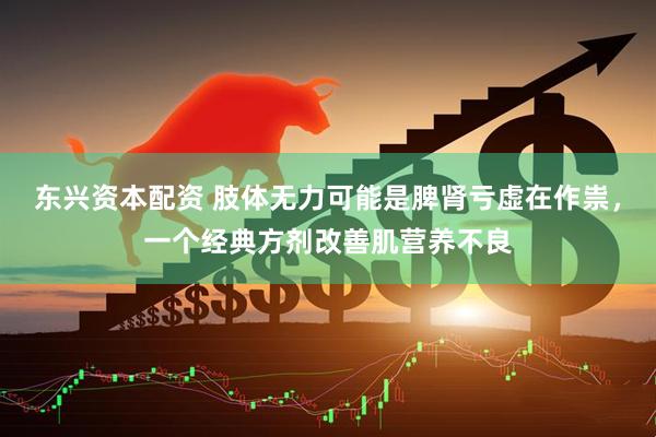 东兴资本配资 肢体无力可能是脾肾亏虚在作祟，一个经典方剂改善肌营养不良