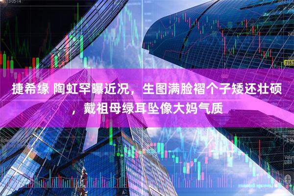 捷希缘 陶虹罕曝近况，生图满脸褶个子矮还壮硕，戴祖母绿耳坠像大妈气质