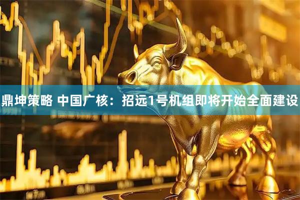 鼎坤策略 中国广核：招远1号机组即将开始全面建设